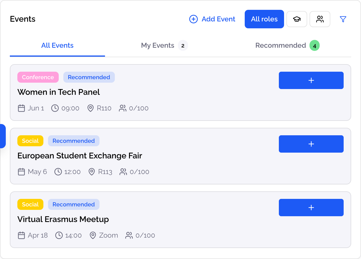 Events preview